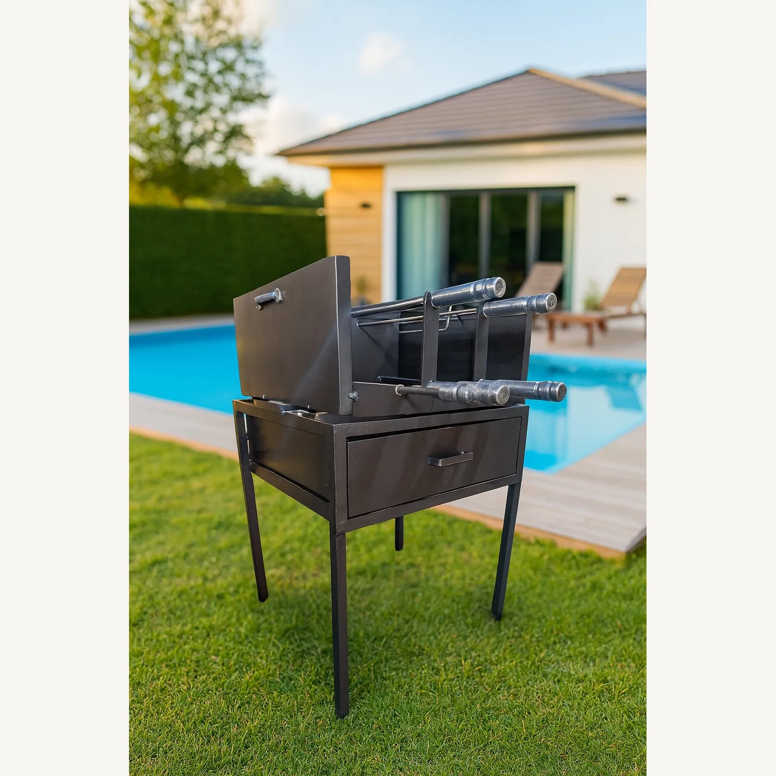 Churrasquera Gira Grill Maleta, foto 1 de 2