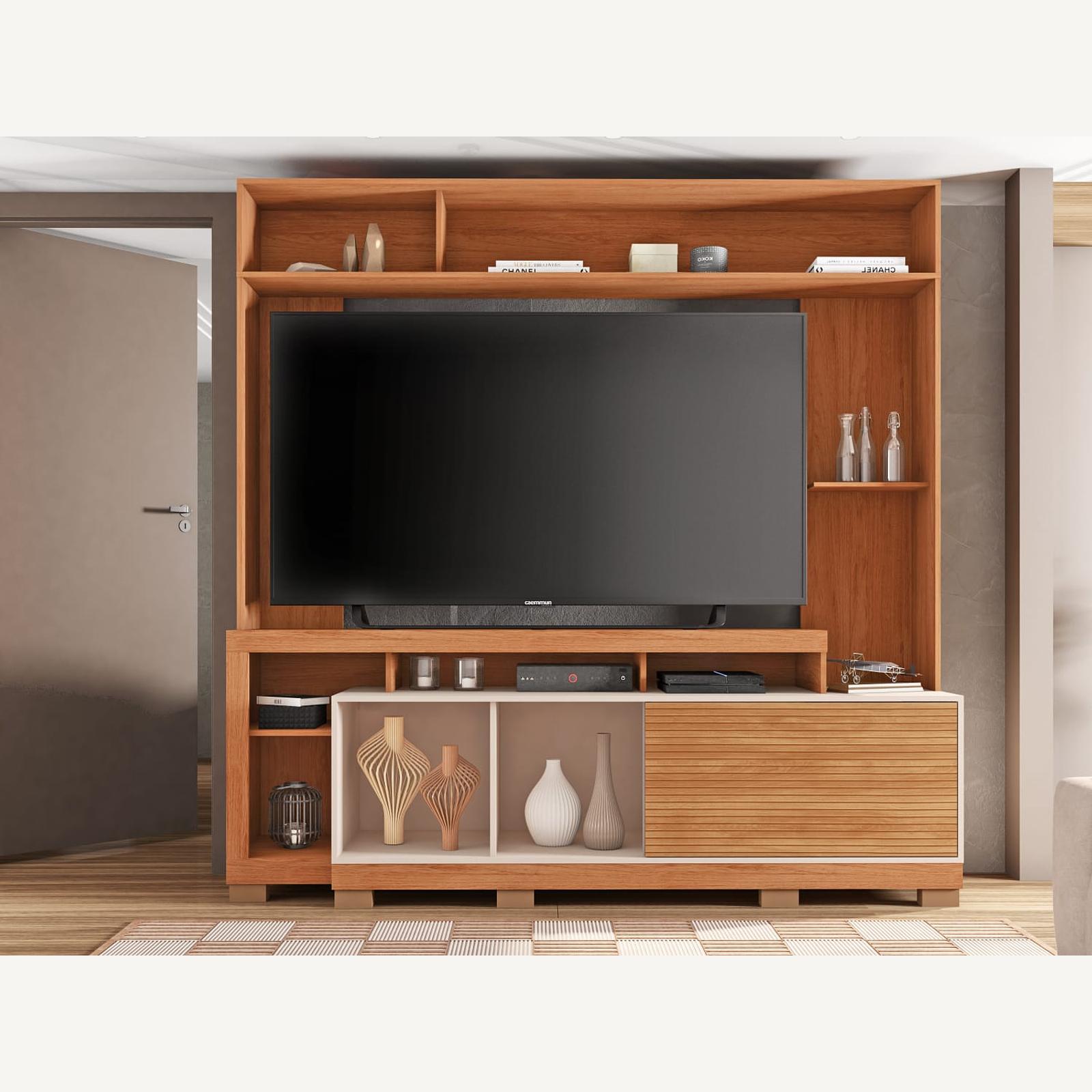 Estante Bethoven 75" Freijo-Off White, foto 1 de 1